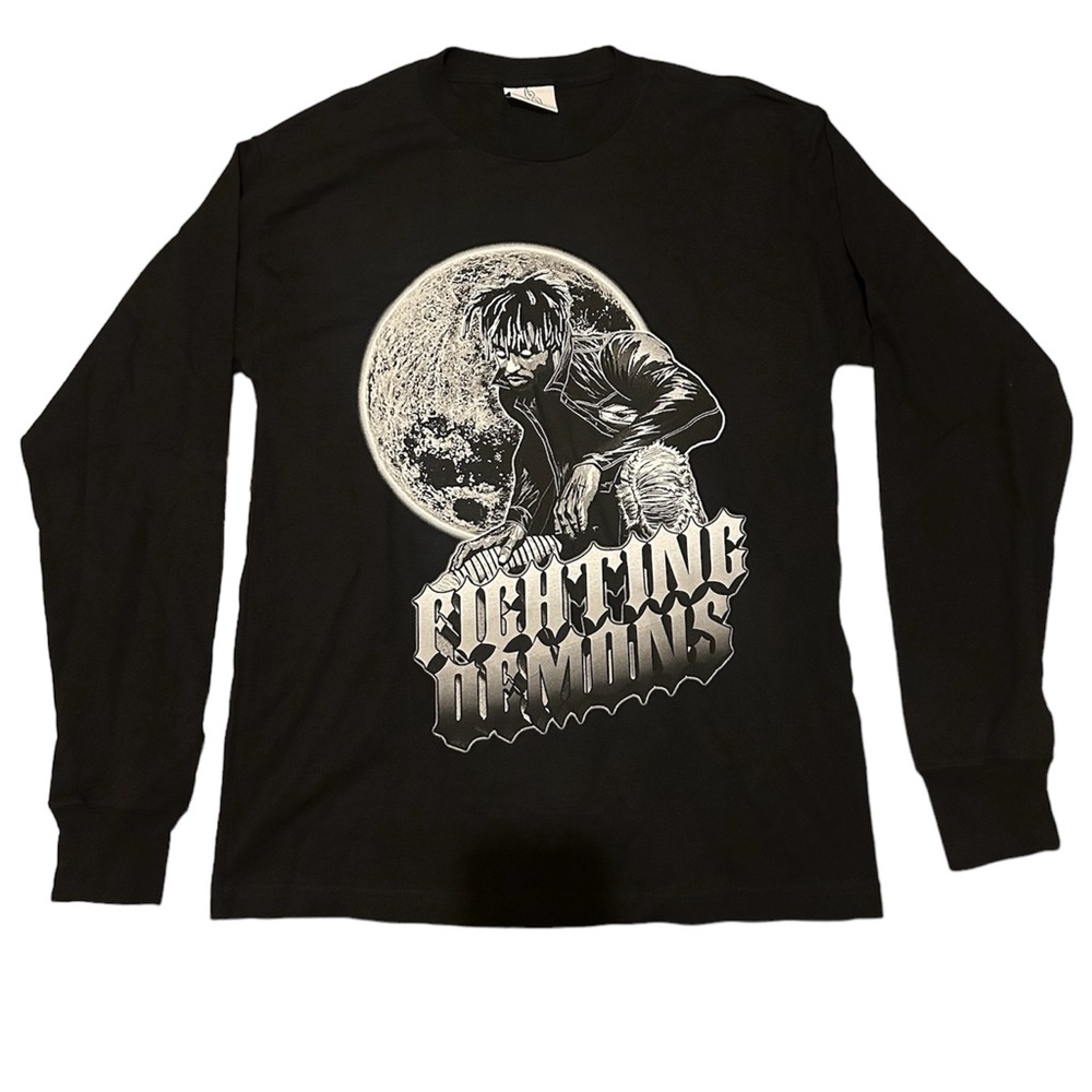 Juice Wrld 999 Fighting Demons Moonlight Longsleeve Short Size Men’s Medium